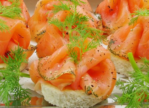 Graved-Lachs-Canape