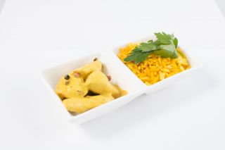 Putenbrust-Curry-Basmatireis